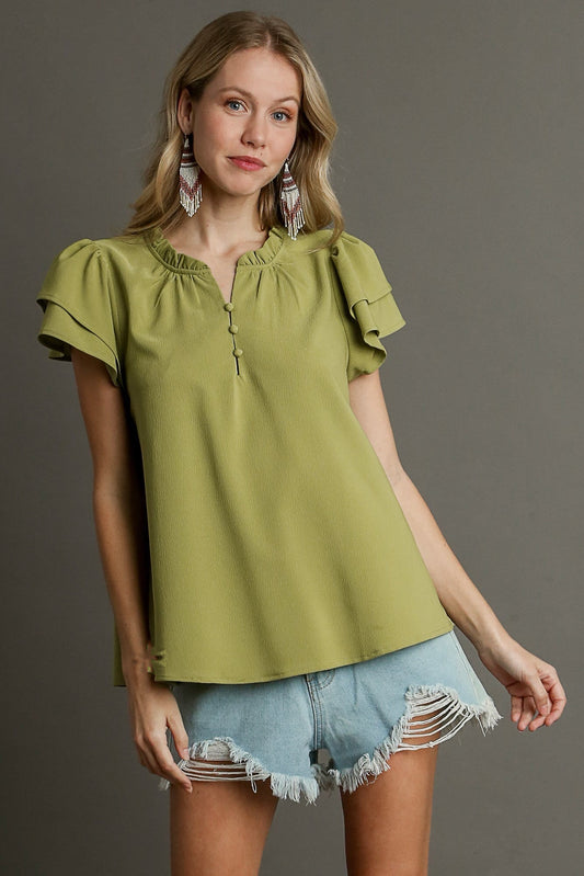 Boxy Cut Vintage Style Top