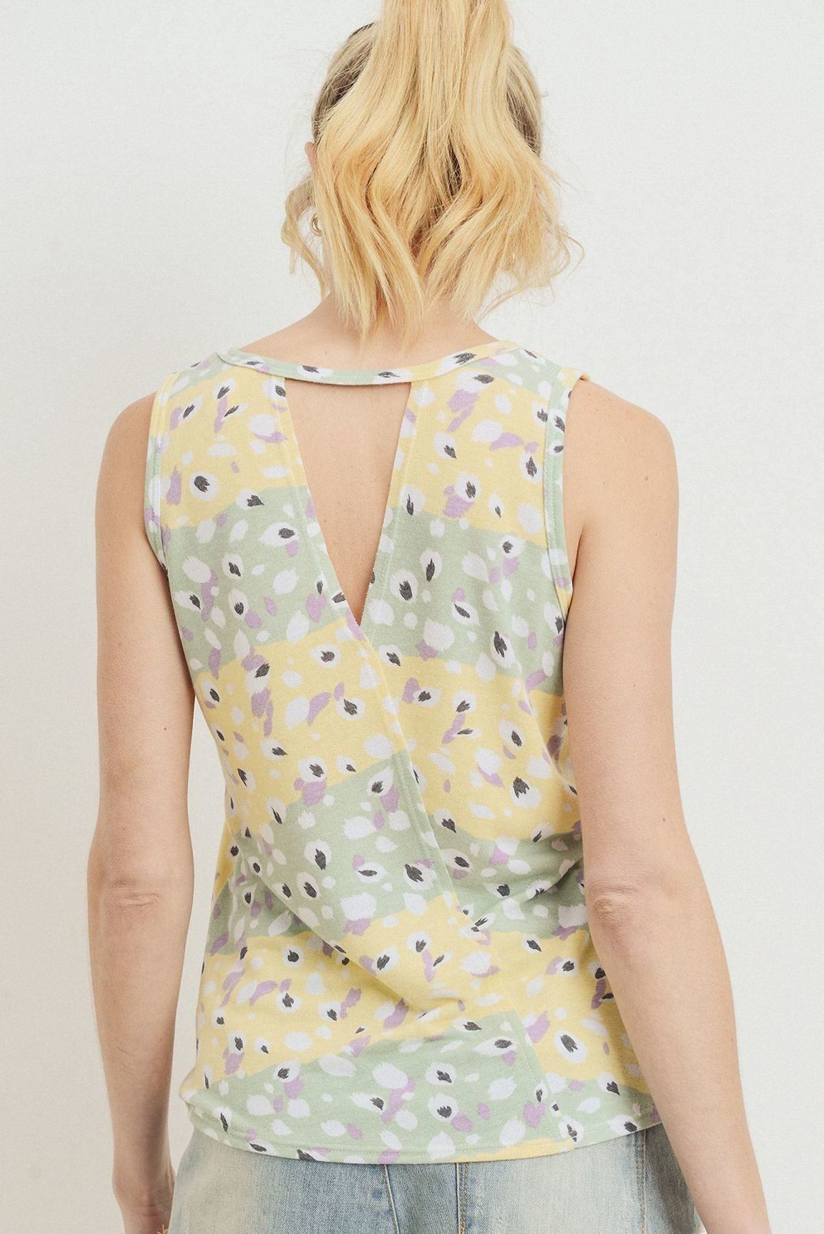 Whimsy Open Back Terry Top