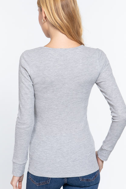 Thermal Scoop Neck