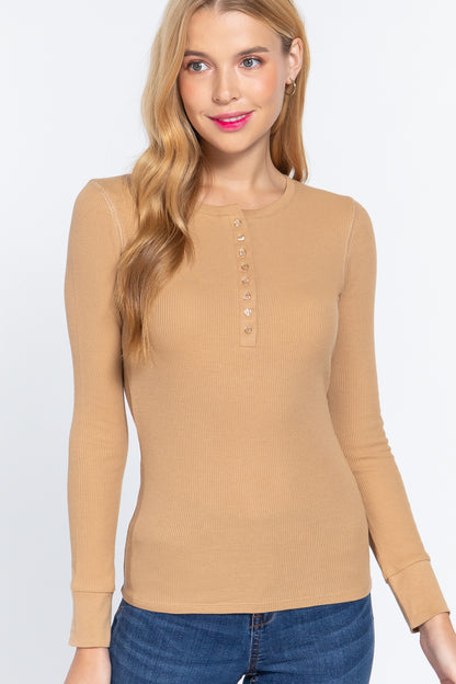 Thermal Henley Neck