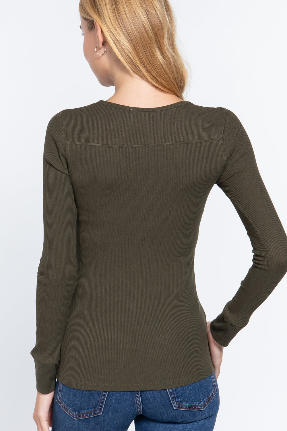 Thermal V-Neck Top