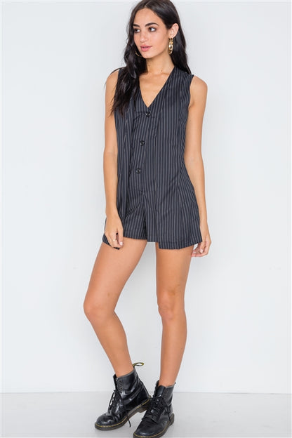 Chic Button Down Romper