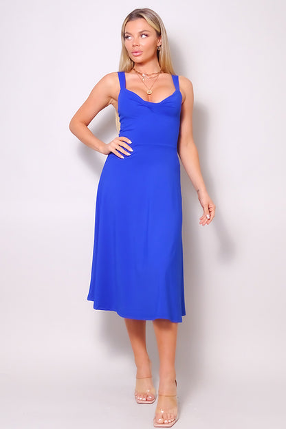 A-Line Midi Dress