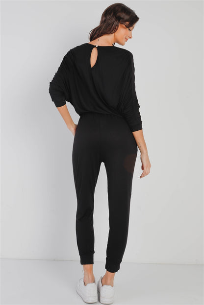 Fitted Waistline Jumpsuit