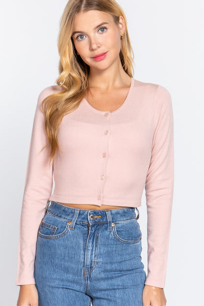 Round Neck Viscose Sweater