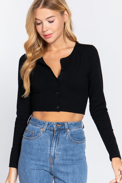 Round Neck Viscose Sweater