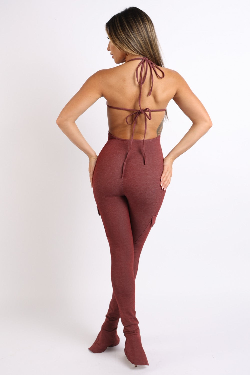 Cargo Pockets Jumpsuit