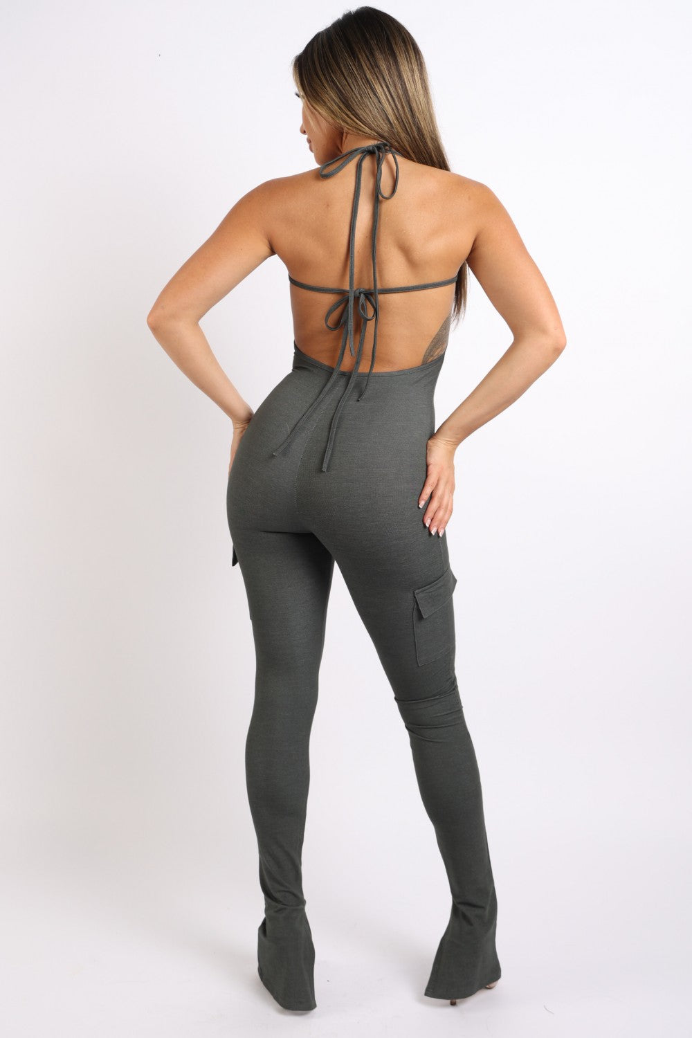 Cargo Pockets Jumpsuit