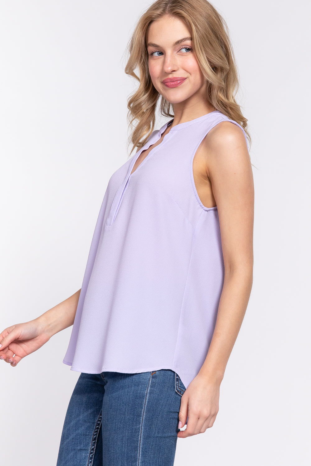 Textured Essential Top