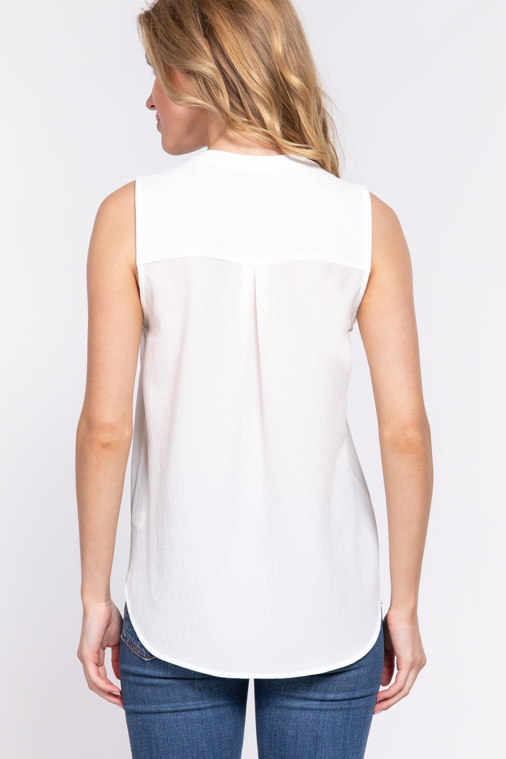 Textured Essential Top