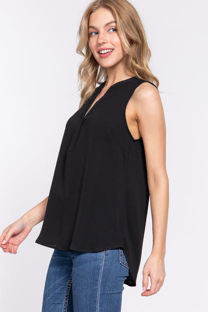 Textured Essential Top