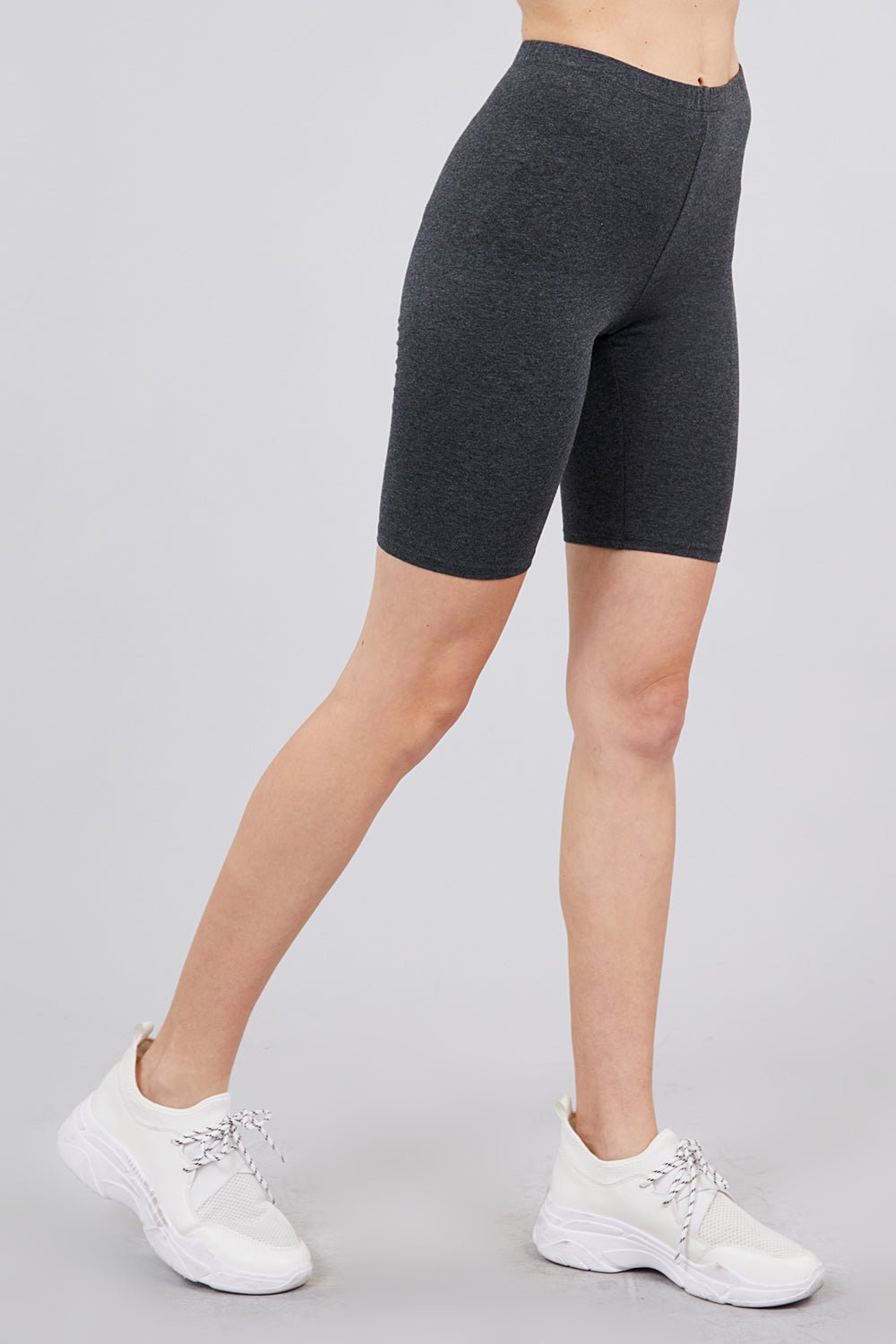 Cotton Jersey Short Leggings - Cherry Angel