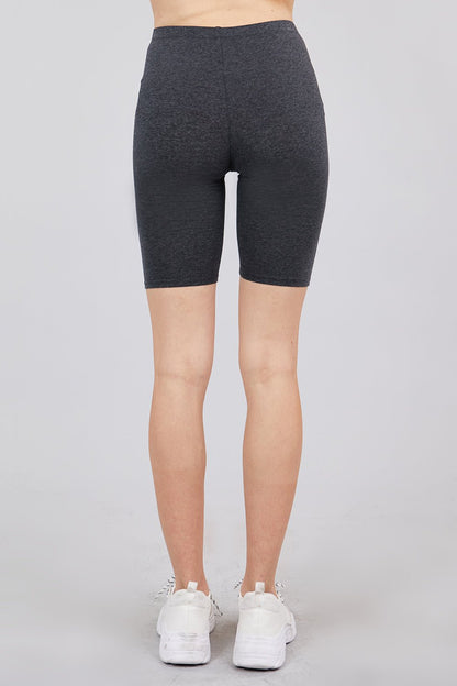 Cotton Jersey Short Leggings - Cherry Angel